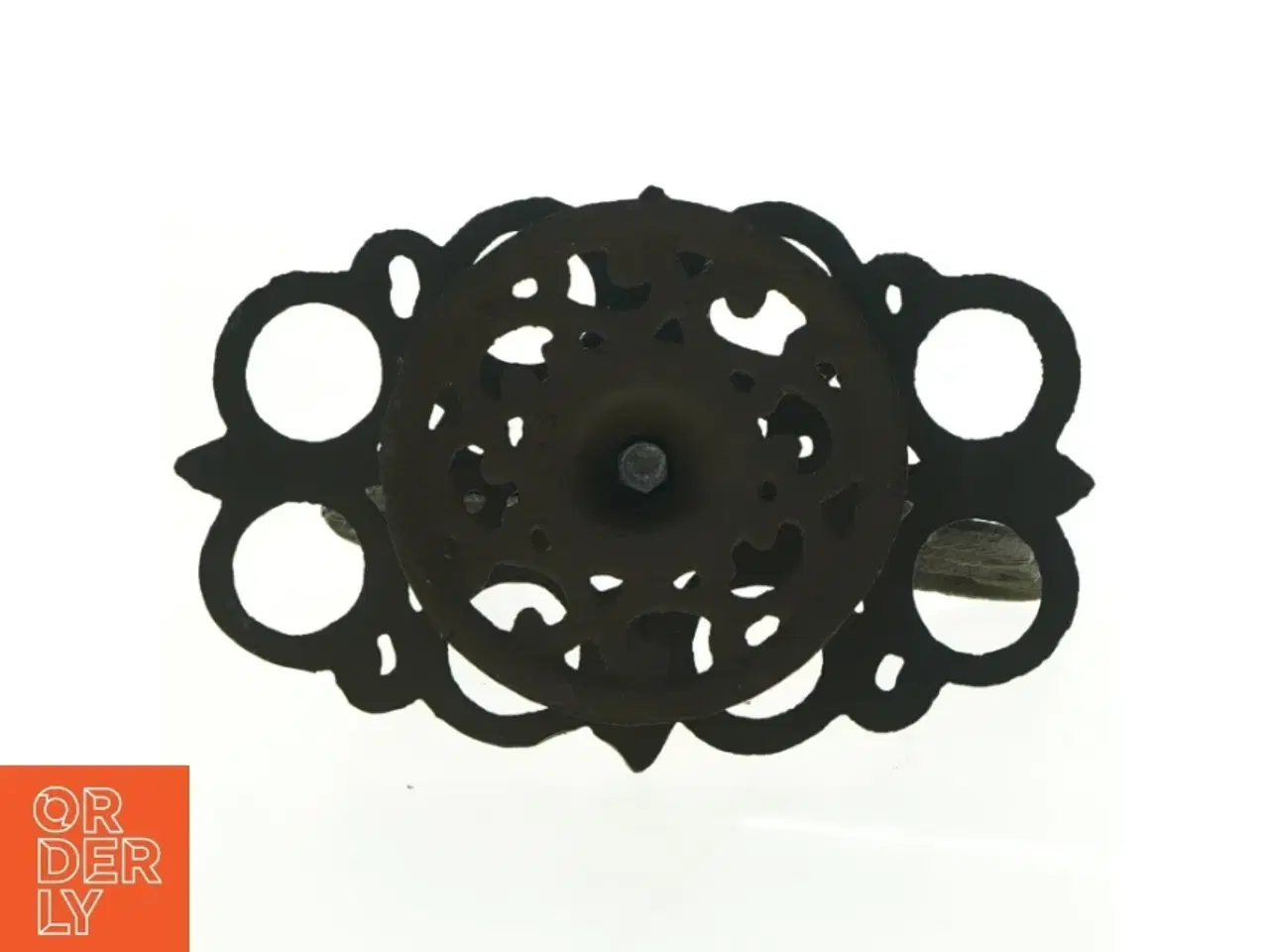 Billede 2 - Fransk Vintage Støbejerns Høne æggeholder (str. 19 x 17 cm)