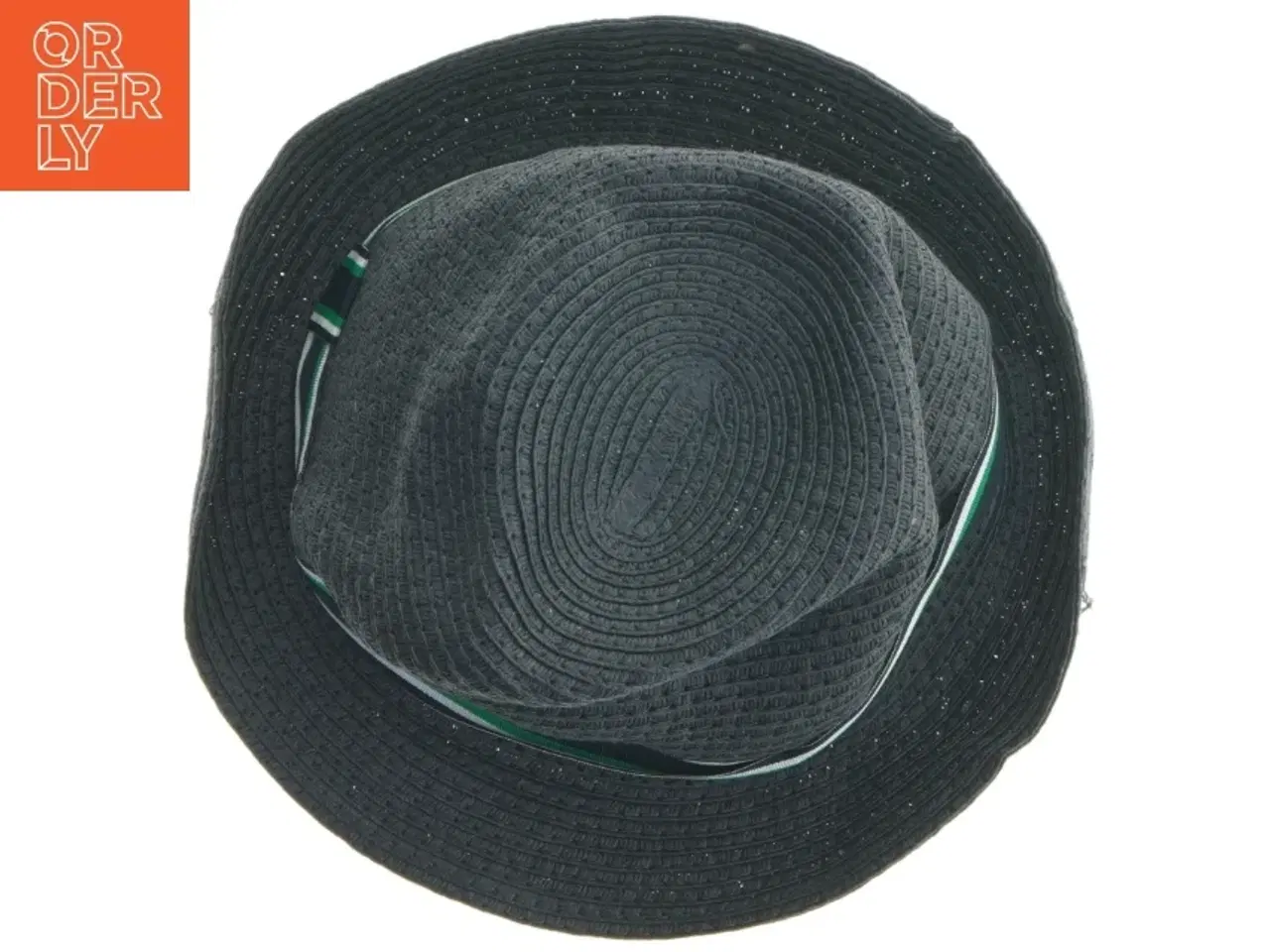 Billede 3 - Sort hat med bånd fra H&M (str. Ø 19 cm)