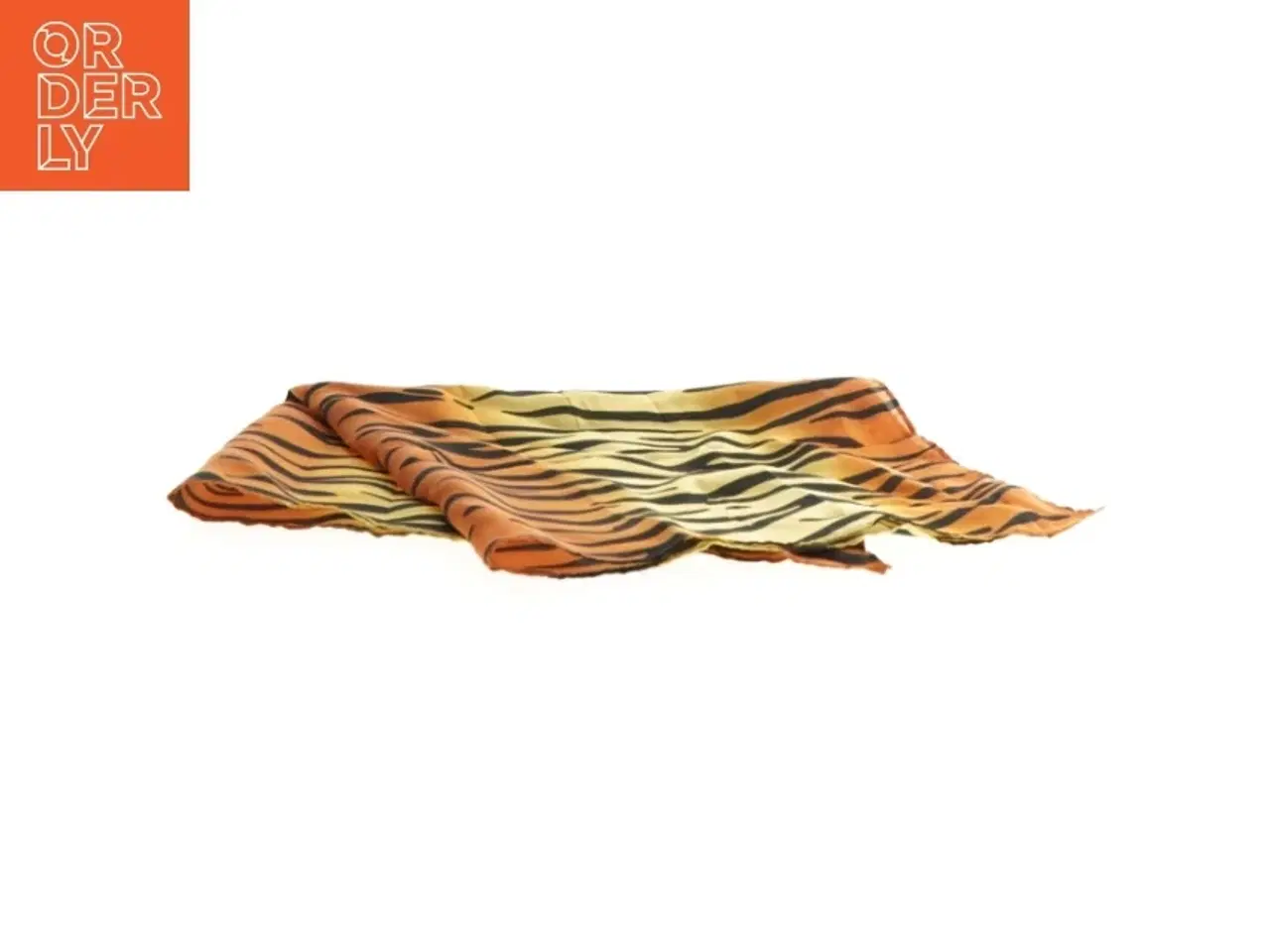 Billede 3 - Tigerprint silketørklæde fra Saras Silks (str. 54 x 52 cm)