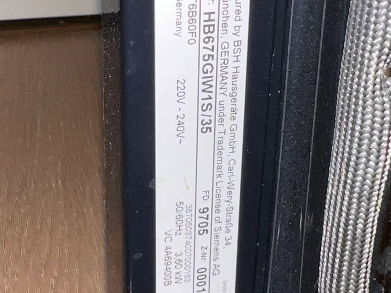 Billede 2 - Siemens Pyrolyseovn