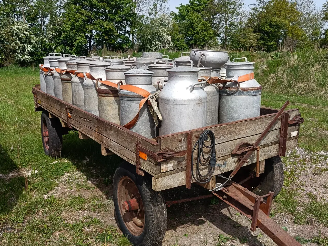 Billede 1 - 4 Hjulet Ladvogn 3,3 X 1,5 m