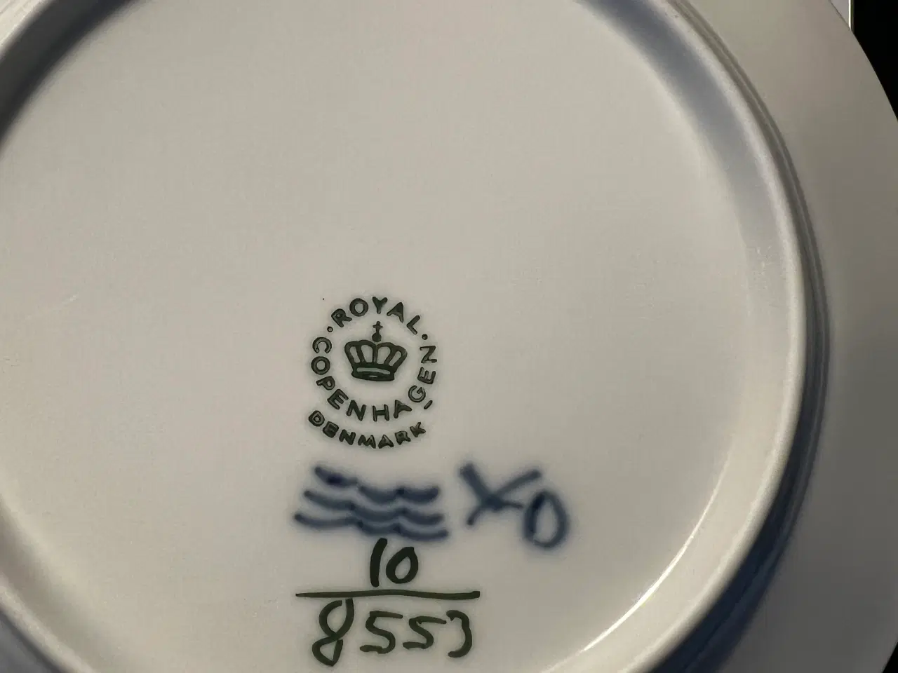 Billede 7 - Royal Copenhagen blå blomst kaffestel