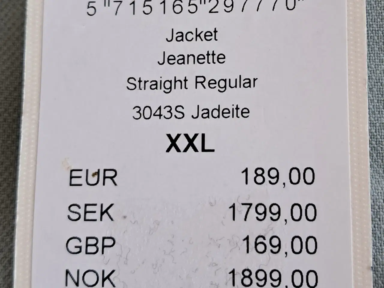 Billede 9 - Jakke. Masai. XXL/44