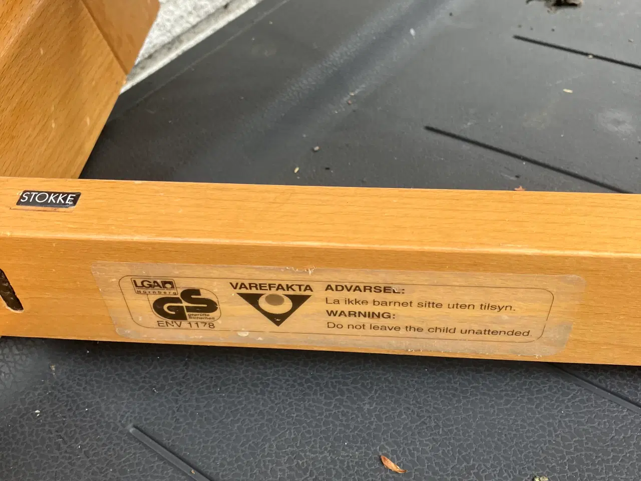 Billede 2 - Højstol træ STOKKE