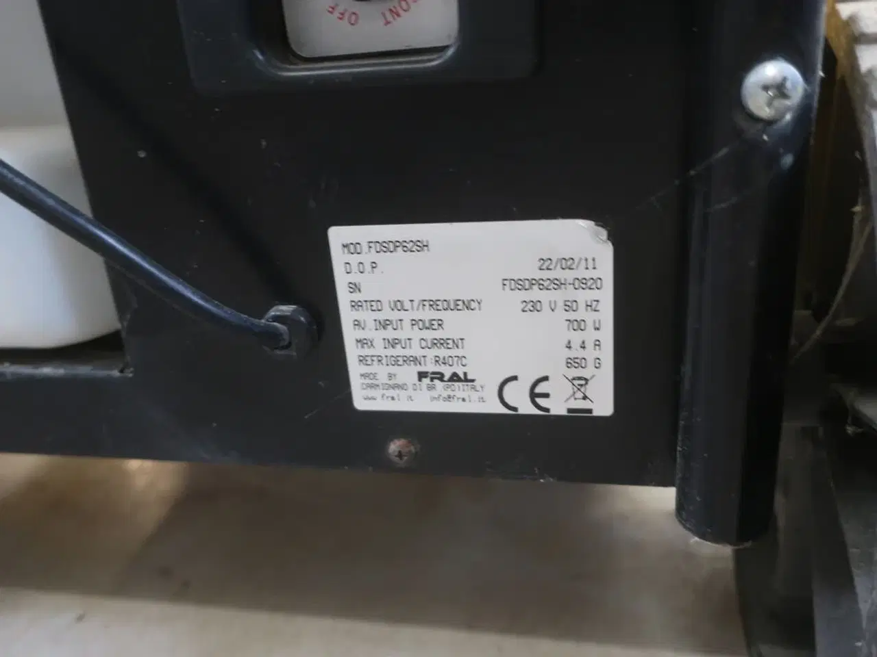 Billede 2 - Affugter FRAL FDSDP62SH