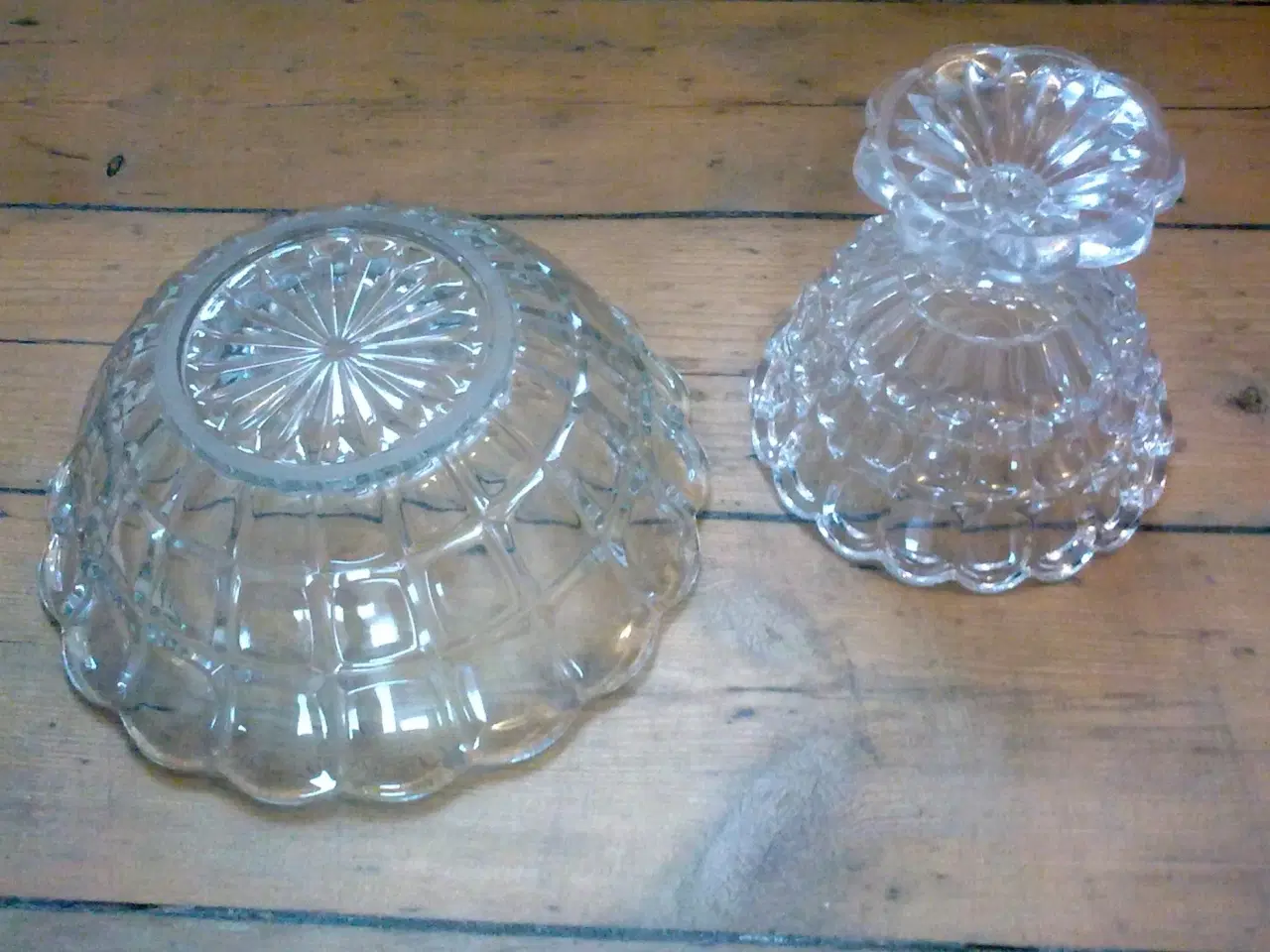 Billede 4 - Opsats og skål glas vinduer 