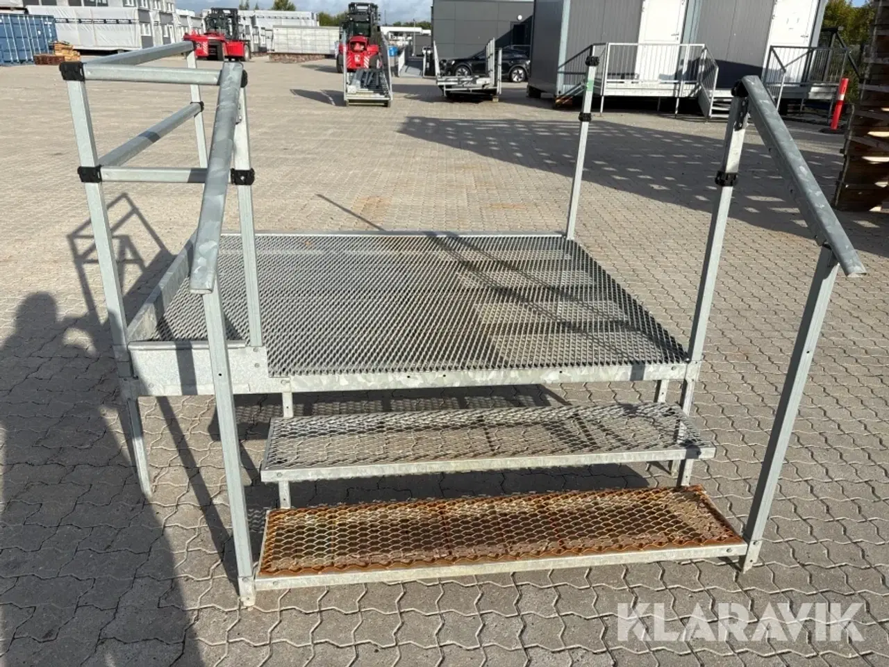 Billede 6 - Platform med trappe Trident