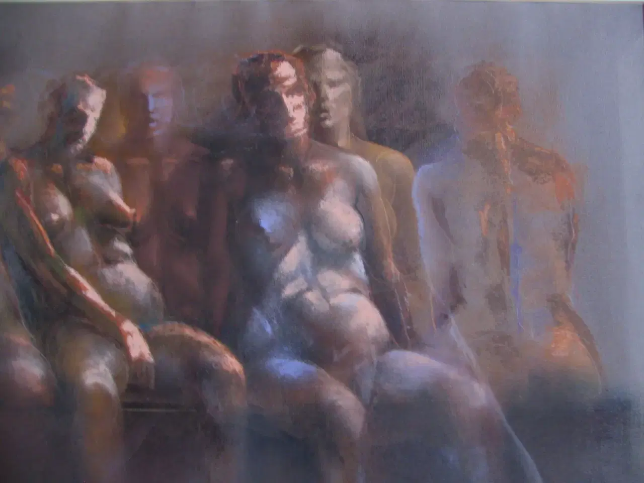 Billede 3 - Figurkomposition med kvinder. fra 1989