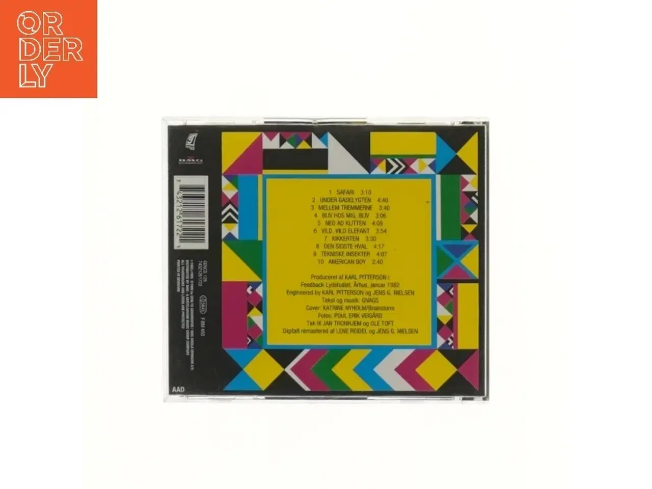 Billede 2 - CD med albummet Safari af Gnags (str. 12,5x14 cm)