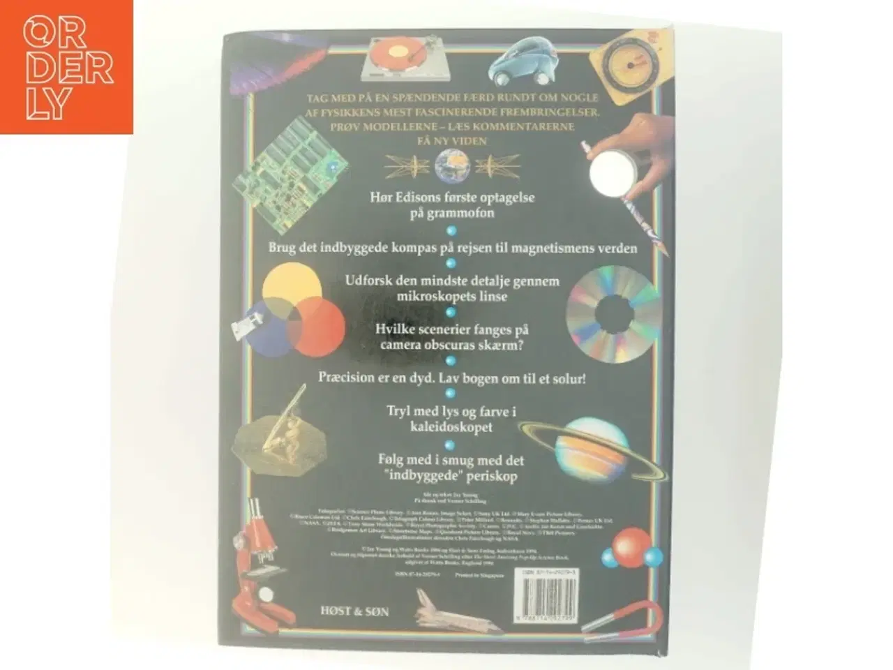 Billede 3 - Den store fysik pop-op bog : 7 epokegørende apparater fuldt funktionsdygtige : se hvordan de virker : mikroskop, grammofon, kompas, camera obscur