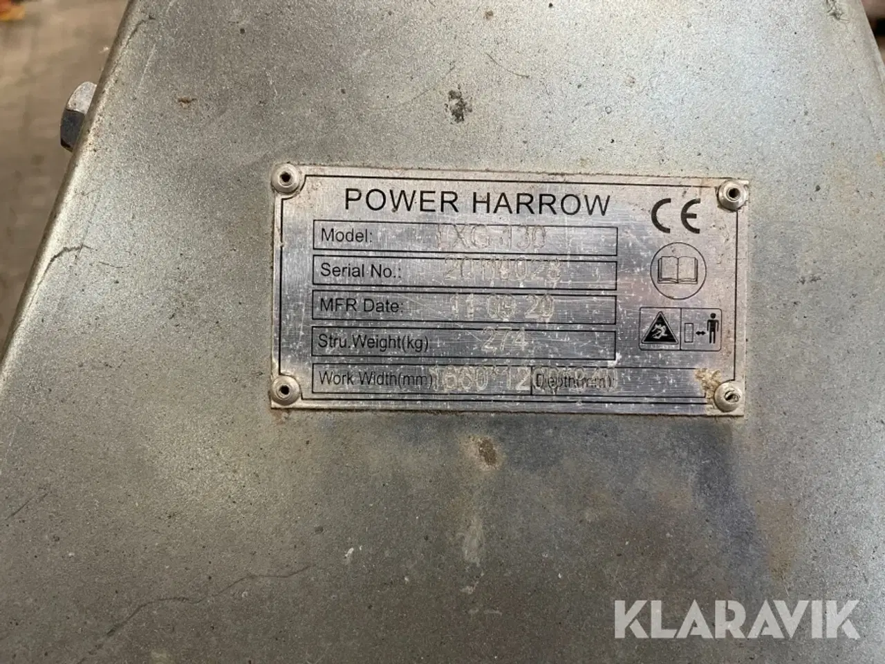 Billede 12 - Rotorharve Power harrow Lxg-130