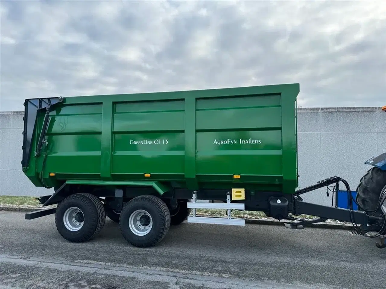 Billede 1 - Agrofyn Trailers Greenline CT 15 med fransk bagklap