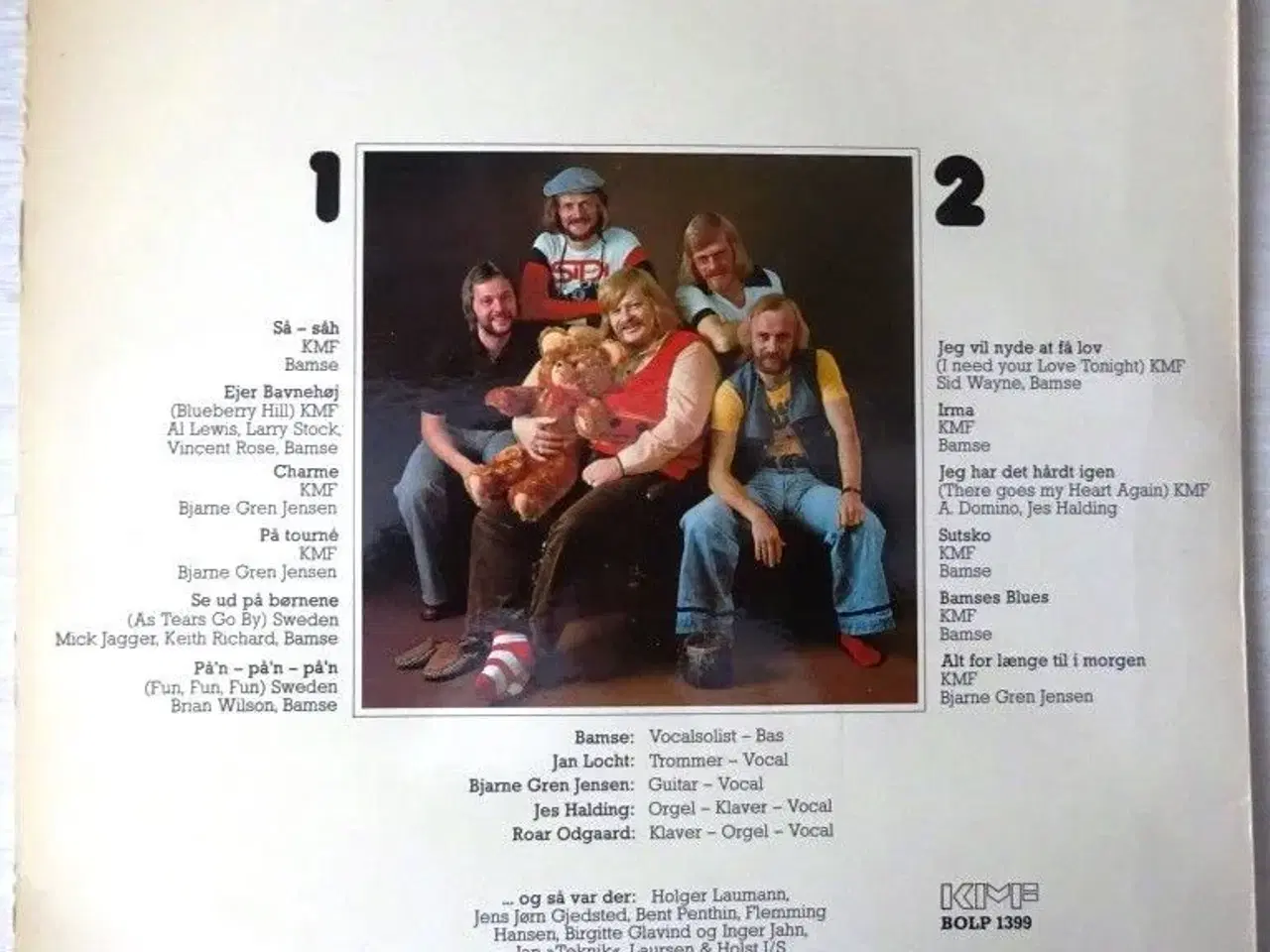 Billede 2 - Bamse venner. Vinyl LP