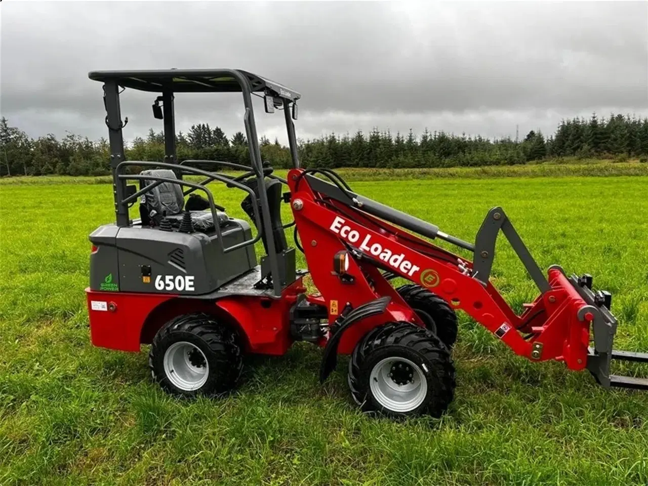 Billede 3 - Eco Loader 650E ¨GREEN POWER¨    Elektrisk Minilæsser