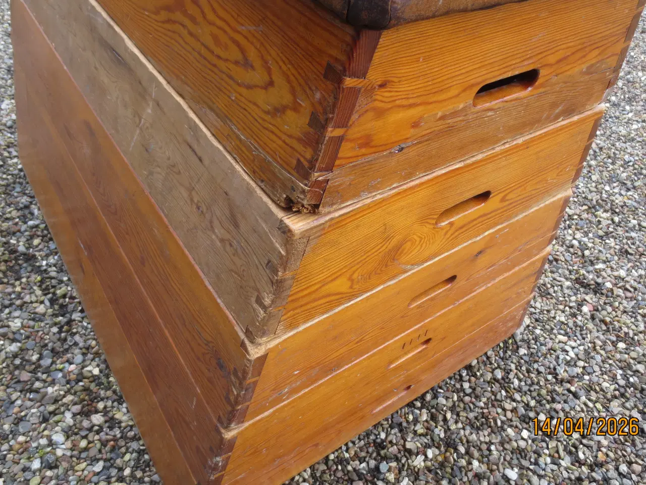 Billede 3 - 1 stk Retro Plint til spring Gymnastik