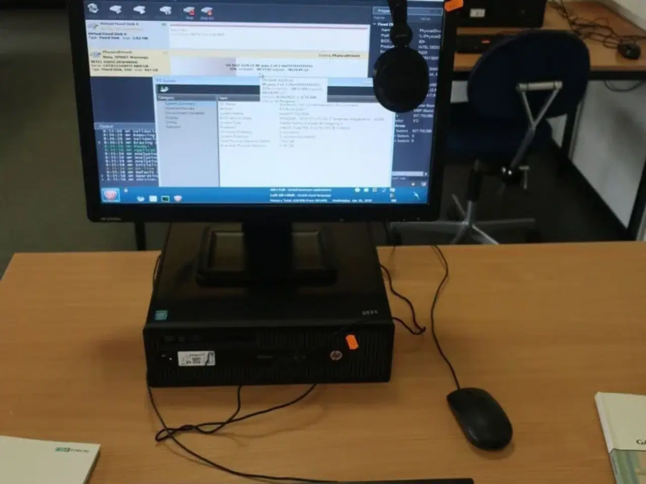 Billede 1 - HP 22" skærm m. tastatur L2208w (PC medfølger ikke)