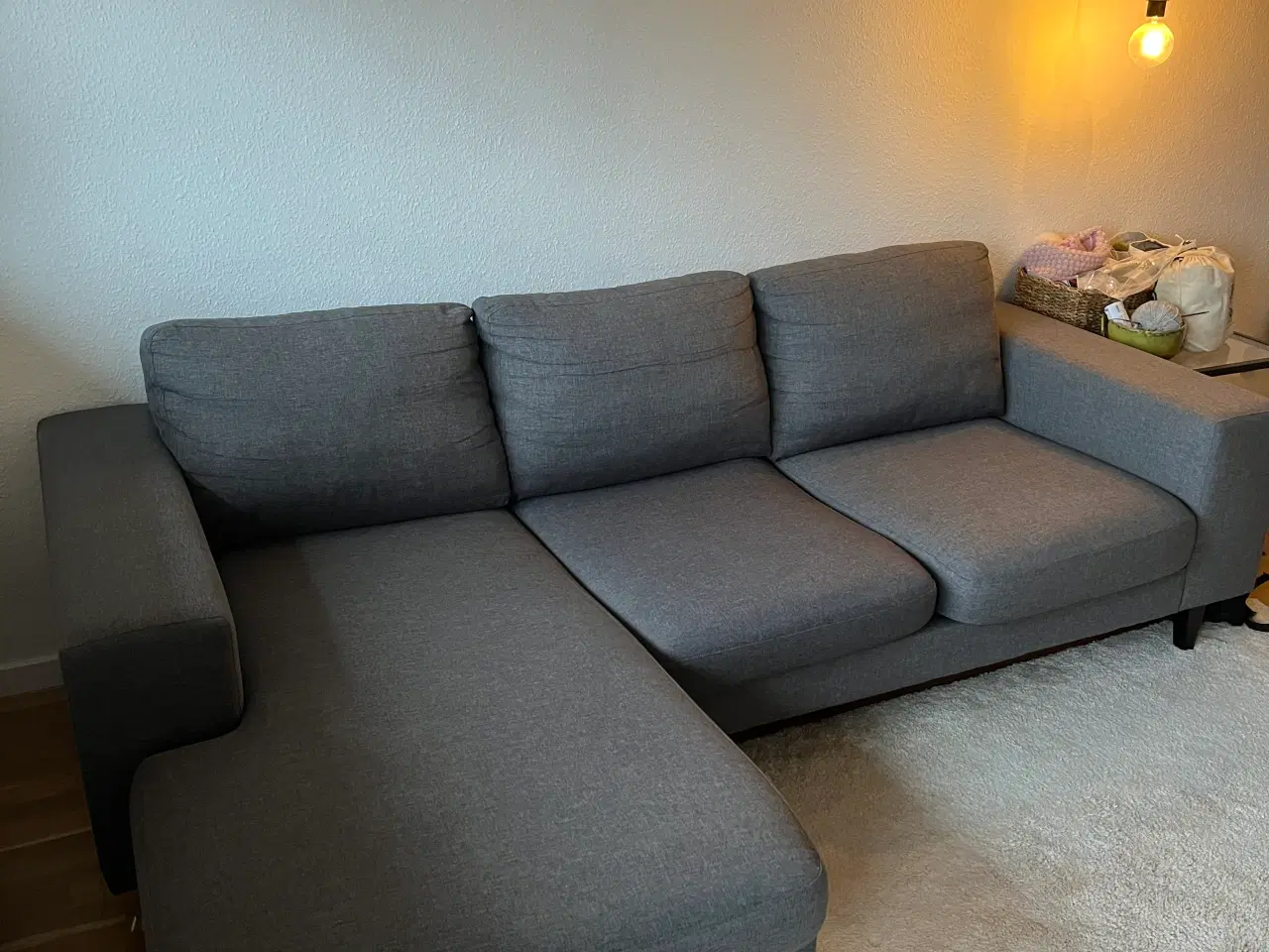 Billede 1 - Sofa med chaiselong