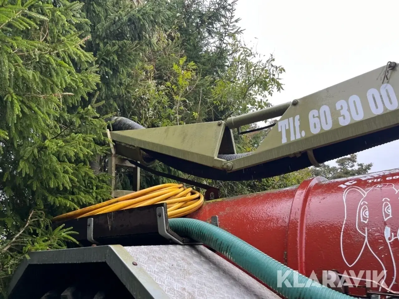 Billede 5 - Slamsuger/spulevogn Samson 10.000 liter