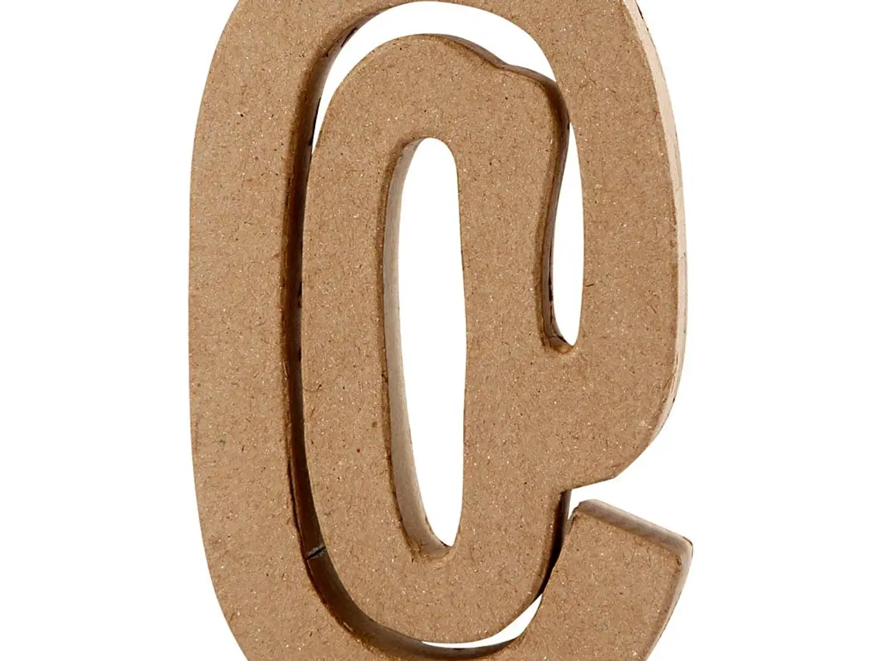 Billede 1 - Håndlavet Papmaché Tegn - Unik Dekoration 19,9 cm