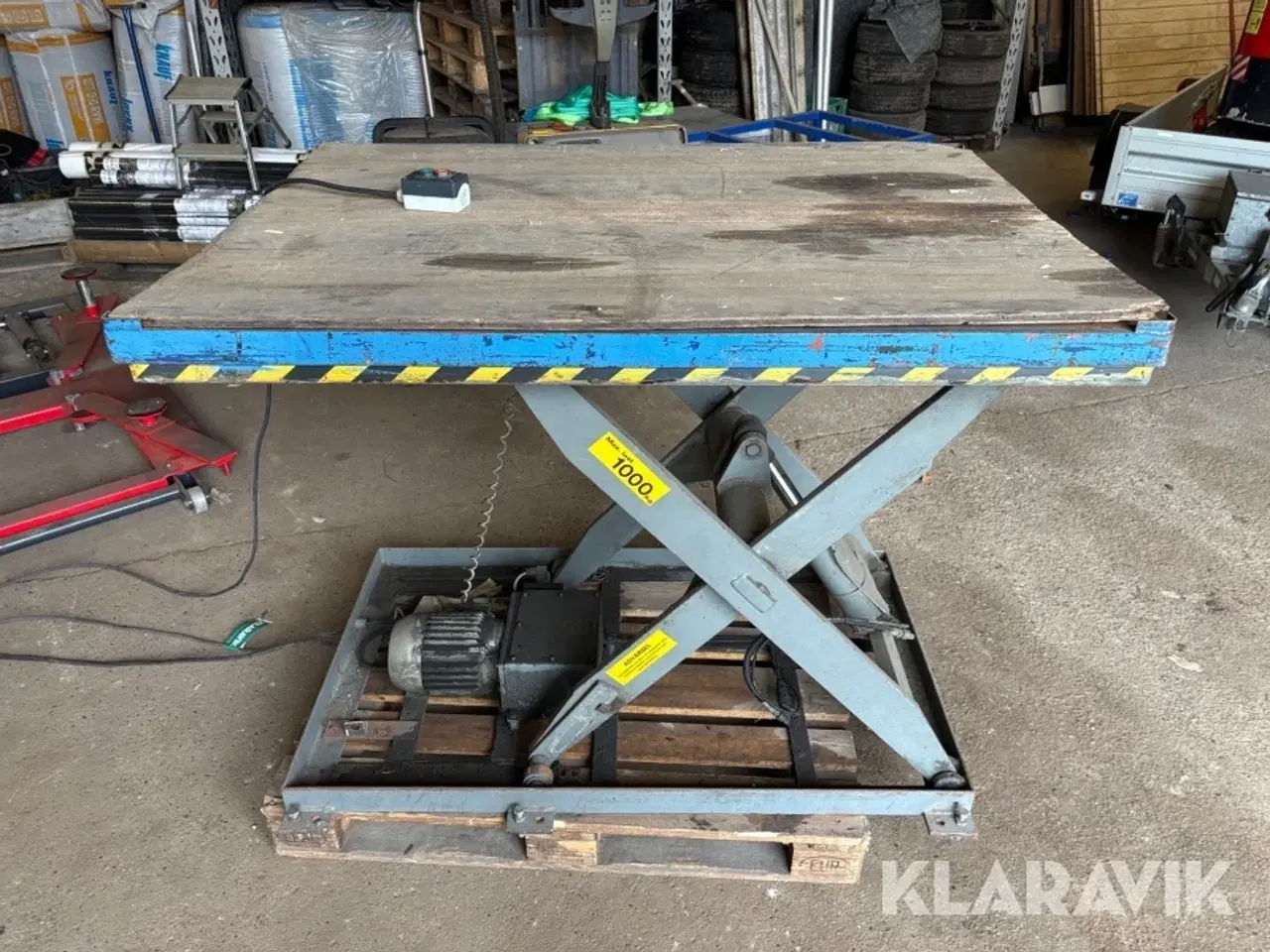 Billede 6 - Løftebord 1000 kg