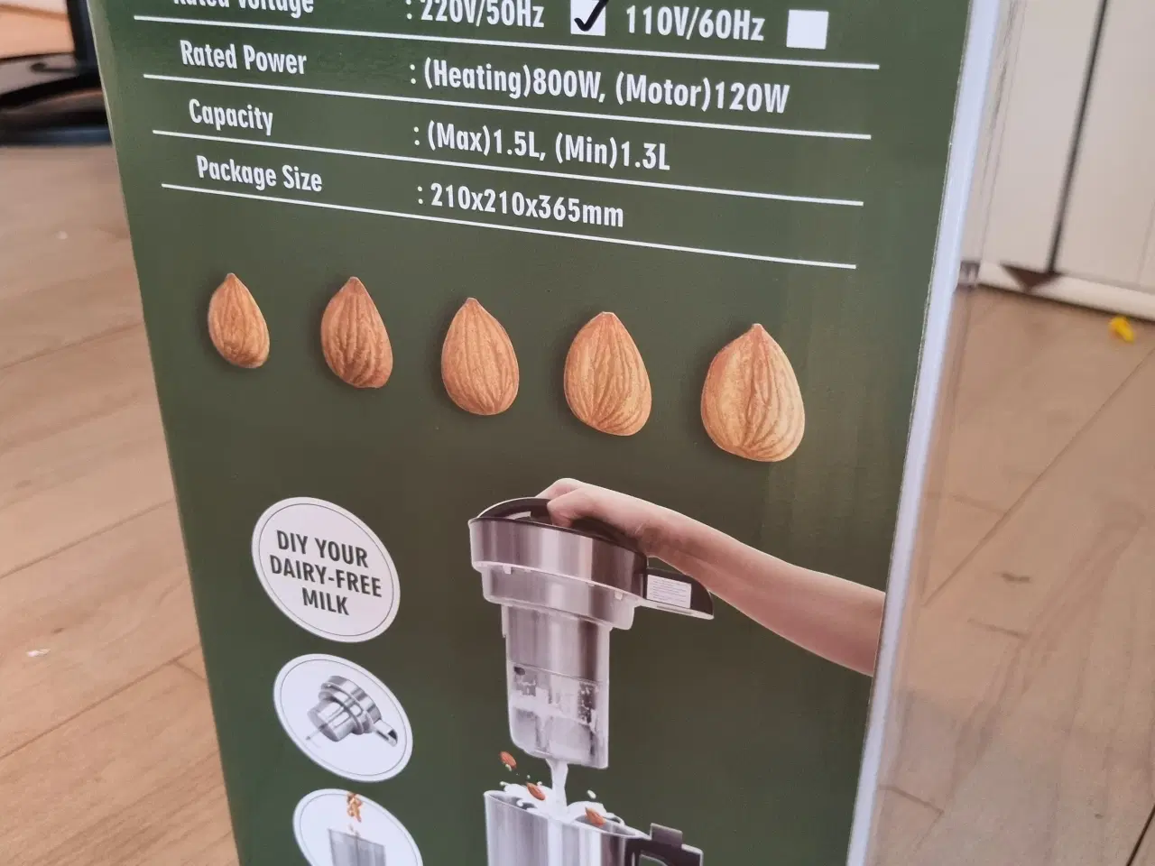 Billede 3 - Ny blender aldrig åbnet - kan lave havre og mandel