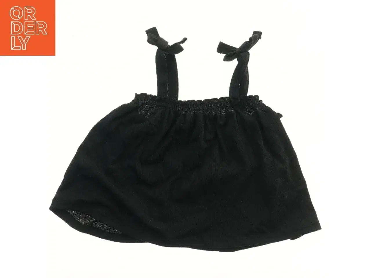 Billede 2 - Sort stropbluse til børn fra H&M (str. 98)