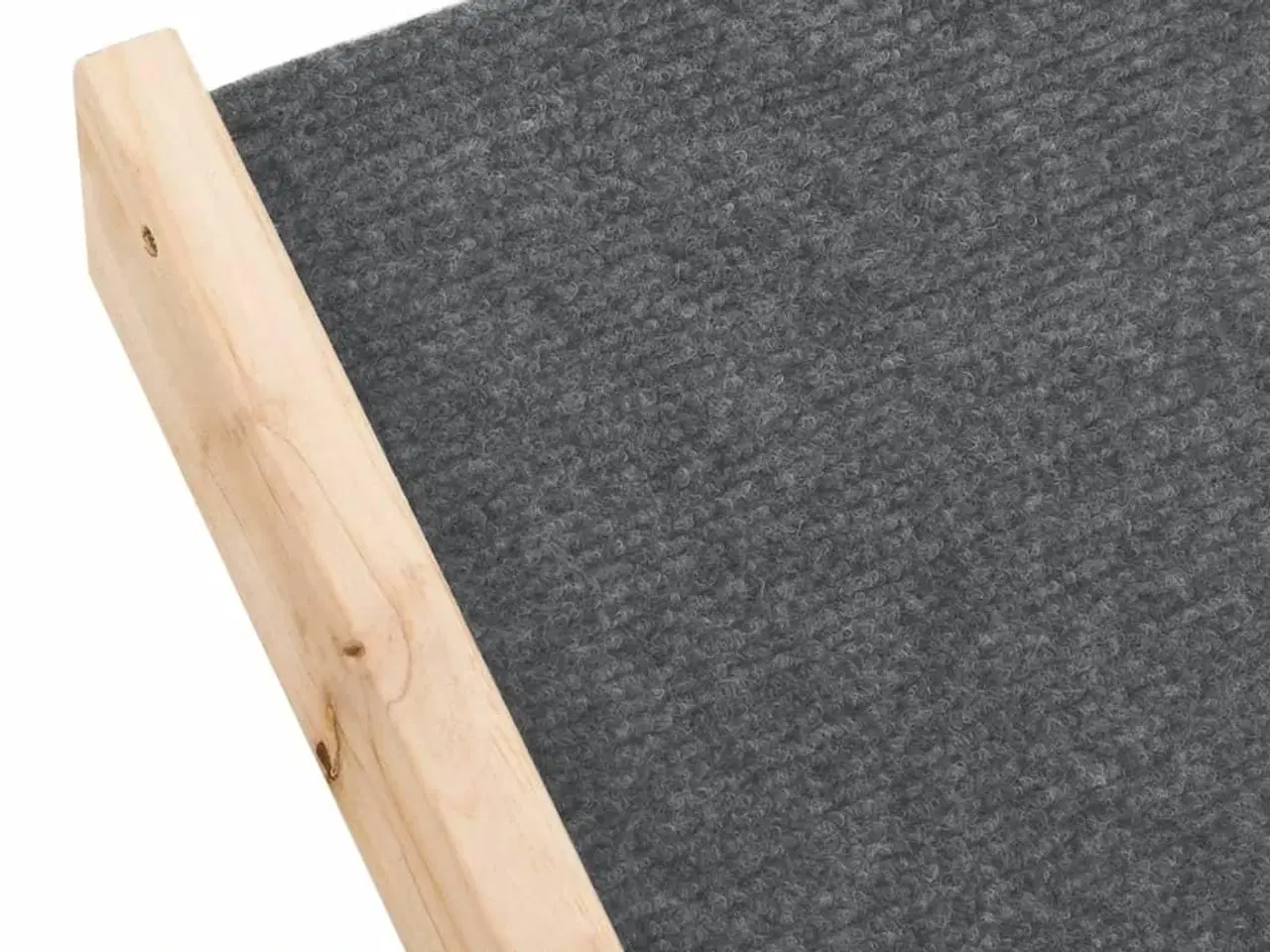 Billede 8 - Hundetrappe 105x47 cm massivt fyrretræ grå