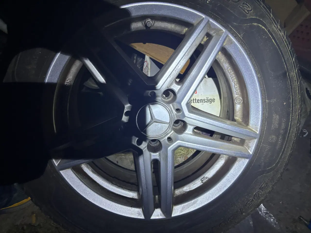 Billede 3 - Vinterfælge til Mercedes C200 årg 2015 