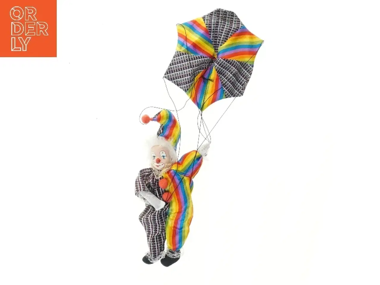 Billede 1 - Klovn med faldskærm (str. 35 cm)
