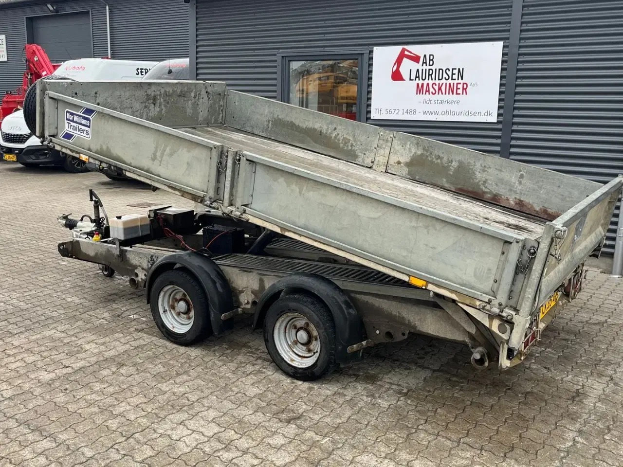 Billede 2 - Ifor Williams TT 3621 3500kg tiptrailer med 4tons alu slisker