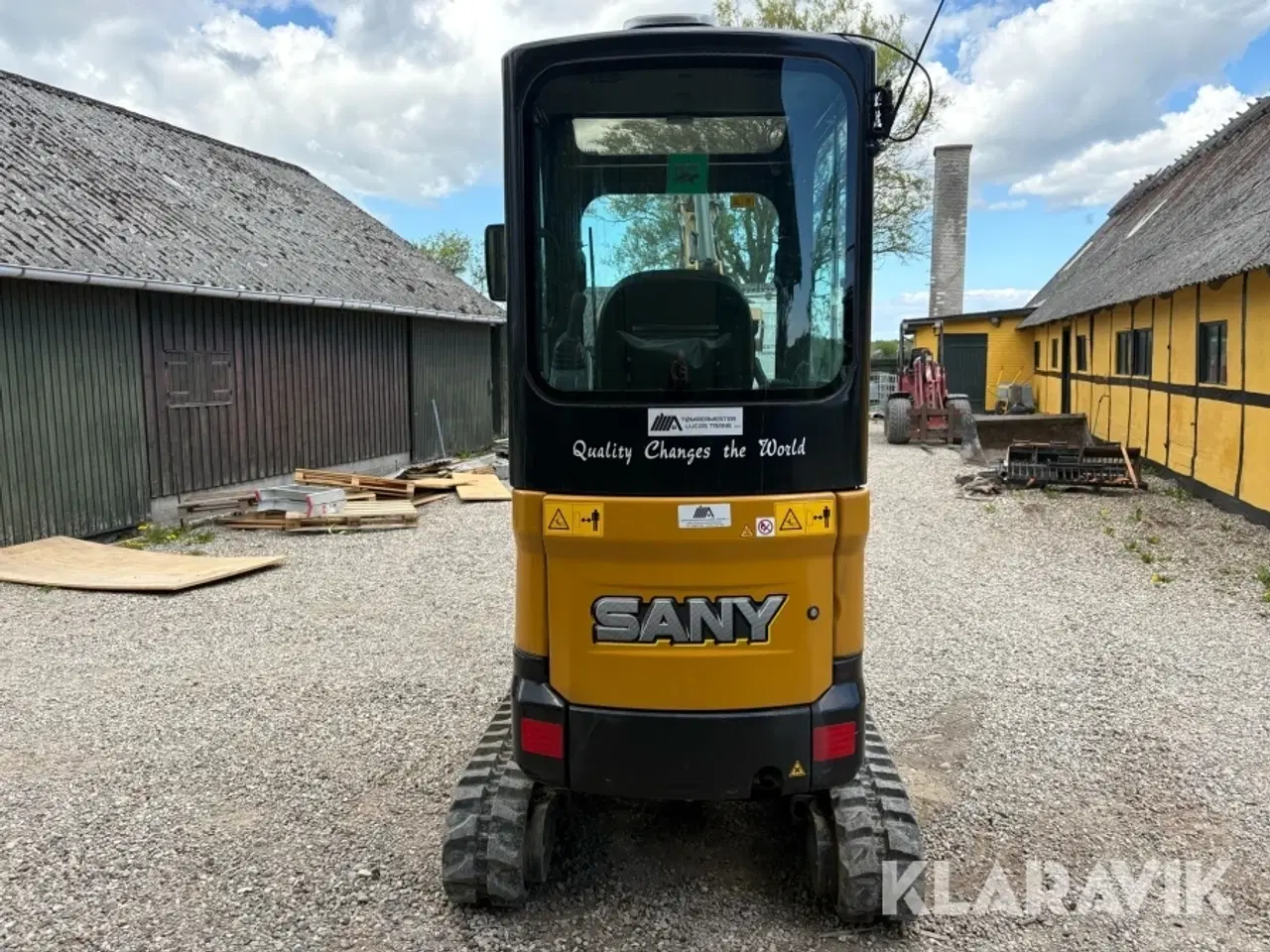 Billede 4 - Gravemaskine Sany Sy18c med redskaber