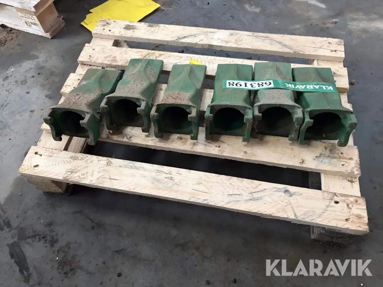 Billede 4 - Tænder til skovl 6 styk