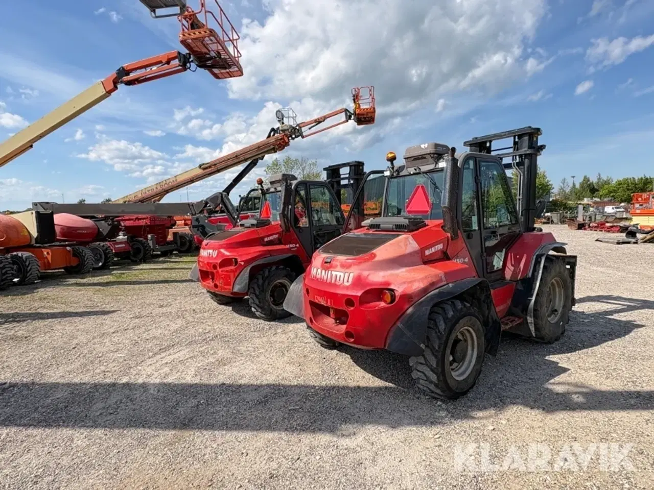 Billede 4 - Gaffeltrucks Manitou M50-4 2 styk
