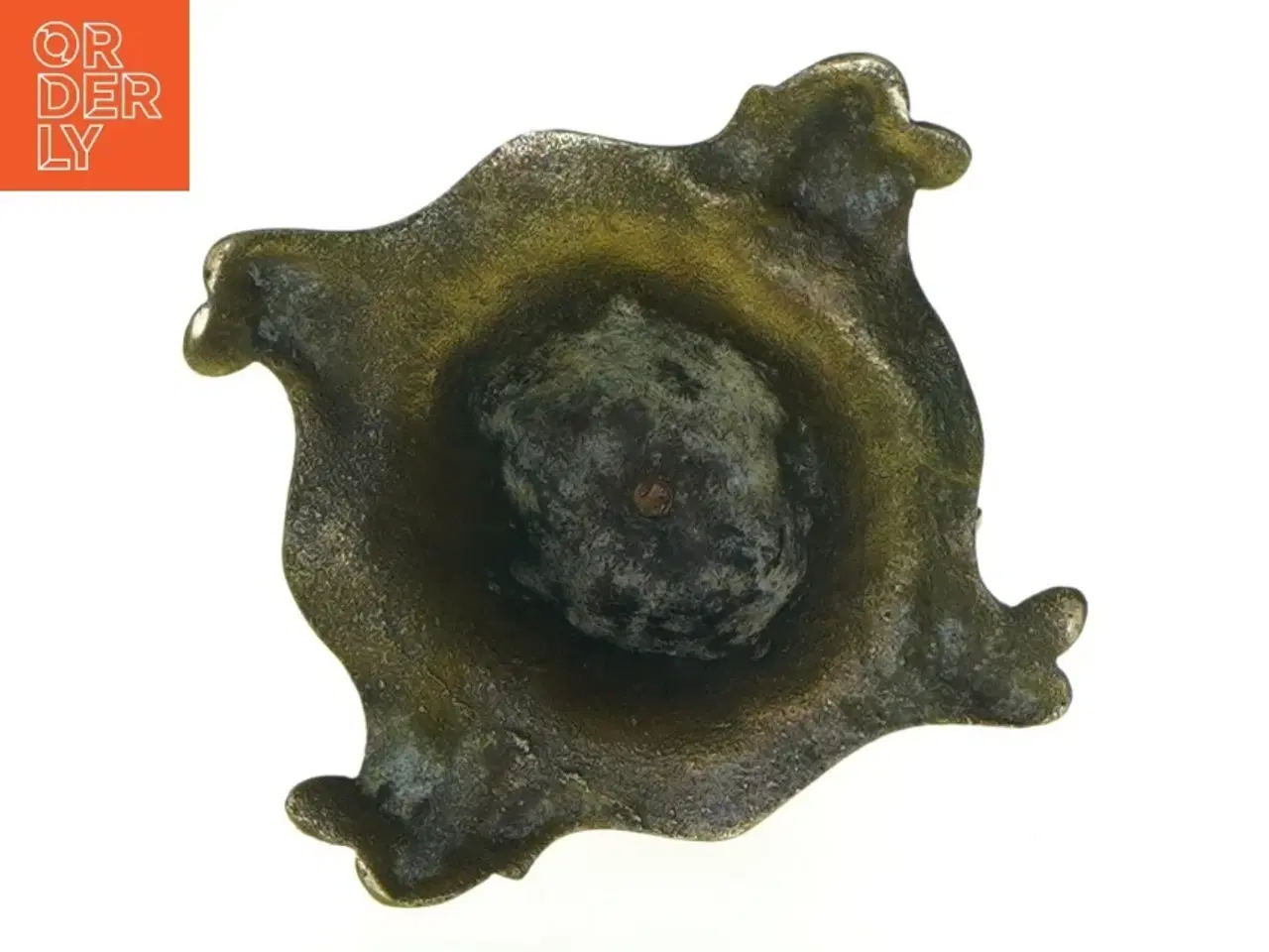 Billede 4 - Messing lysestage (str. 9 x 9 cm)