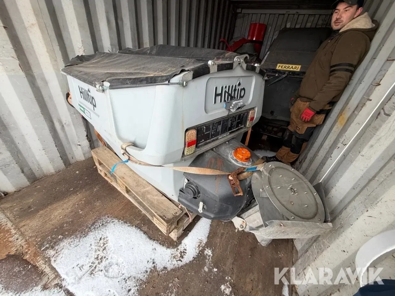 Billede 2 - Saltudlægger Hilltip Icestriker 550