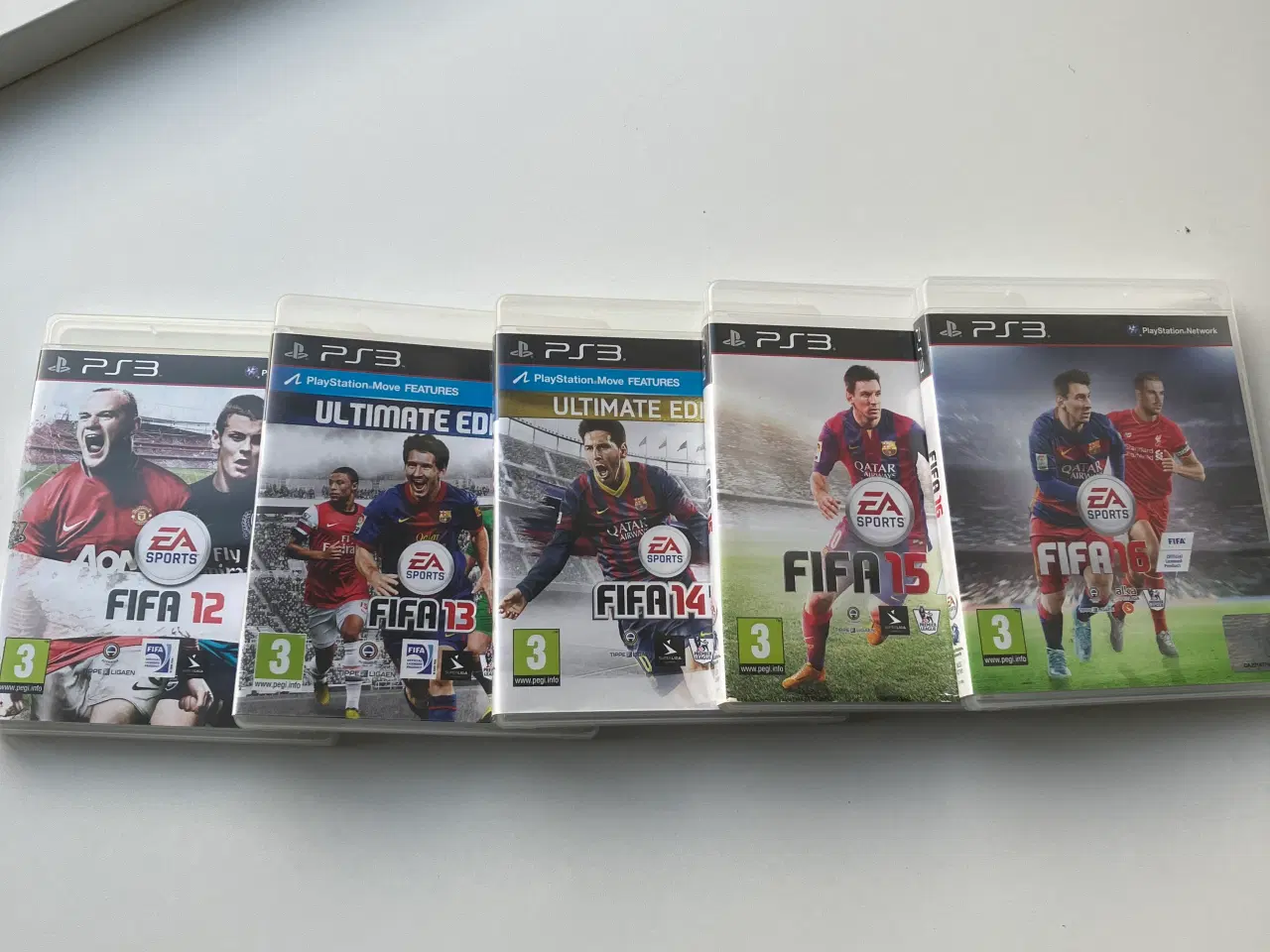 Billede 1 - 5 stk. FIFA spil til PS3