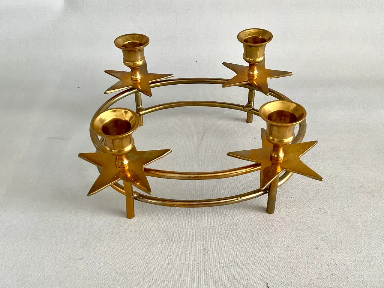 Billede 1 - Adventsstage i messing