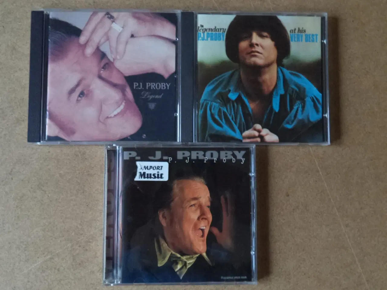 Billede 1 - .P.J.  PROBY  CDer sælges stykvis                 