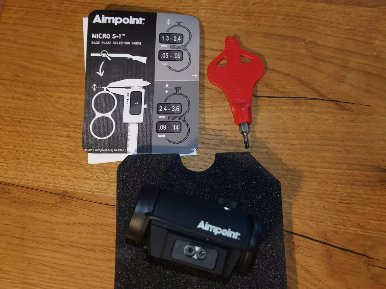 Billede 3 - Aimpoint Micro S-1 rødpunkt – helt ny i æske