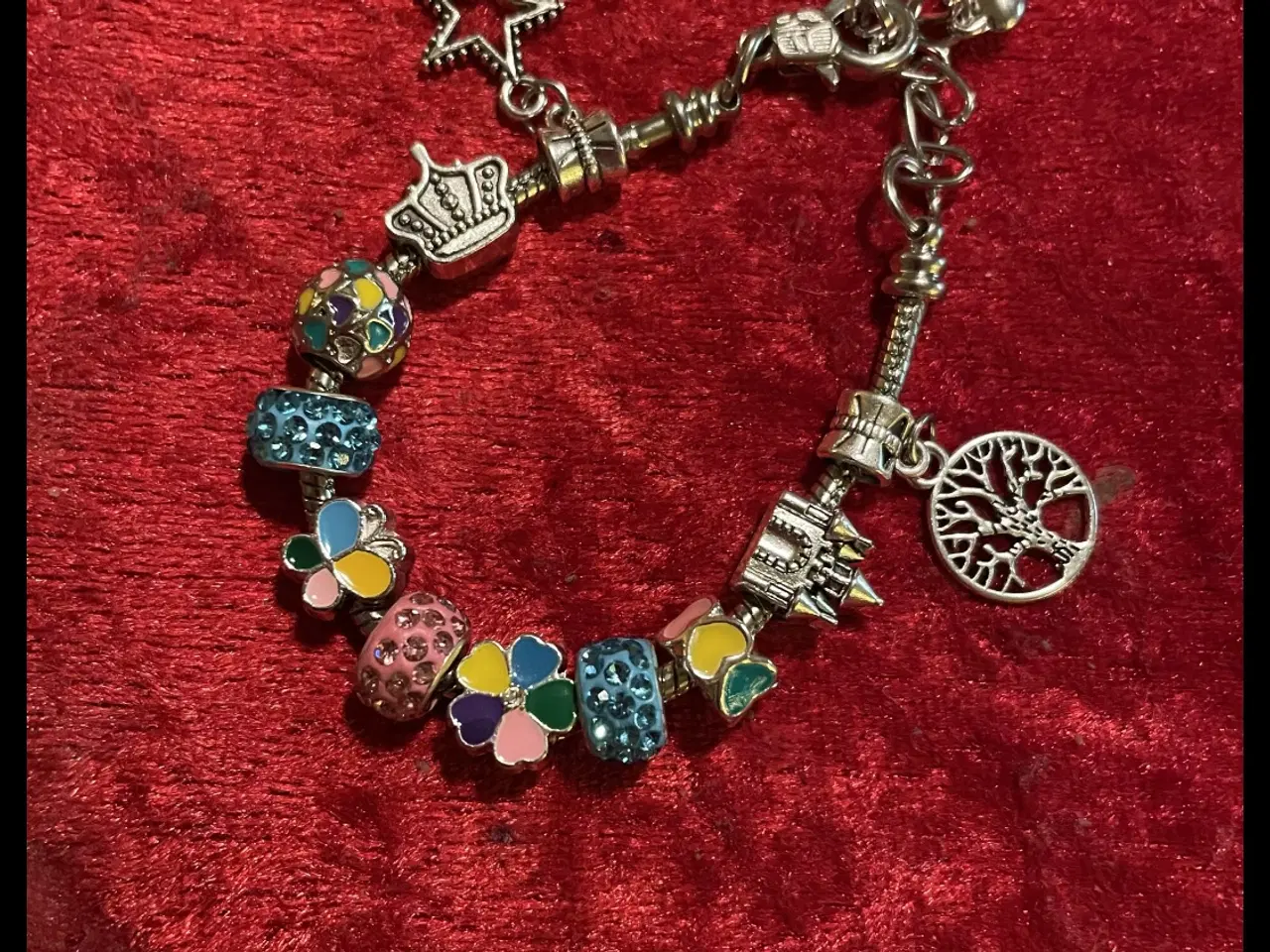 Billede 1 - Pandora armbånd med mange led og andet byd