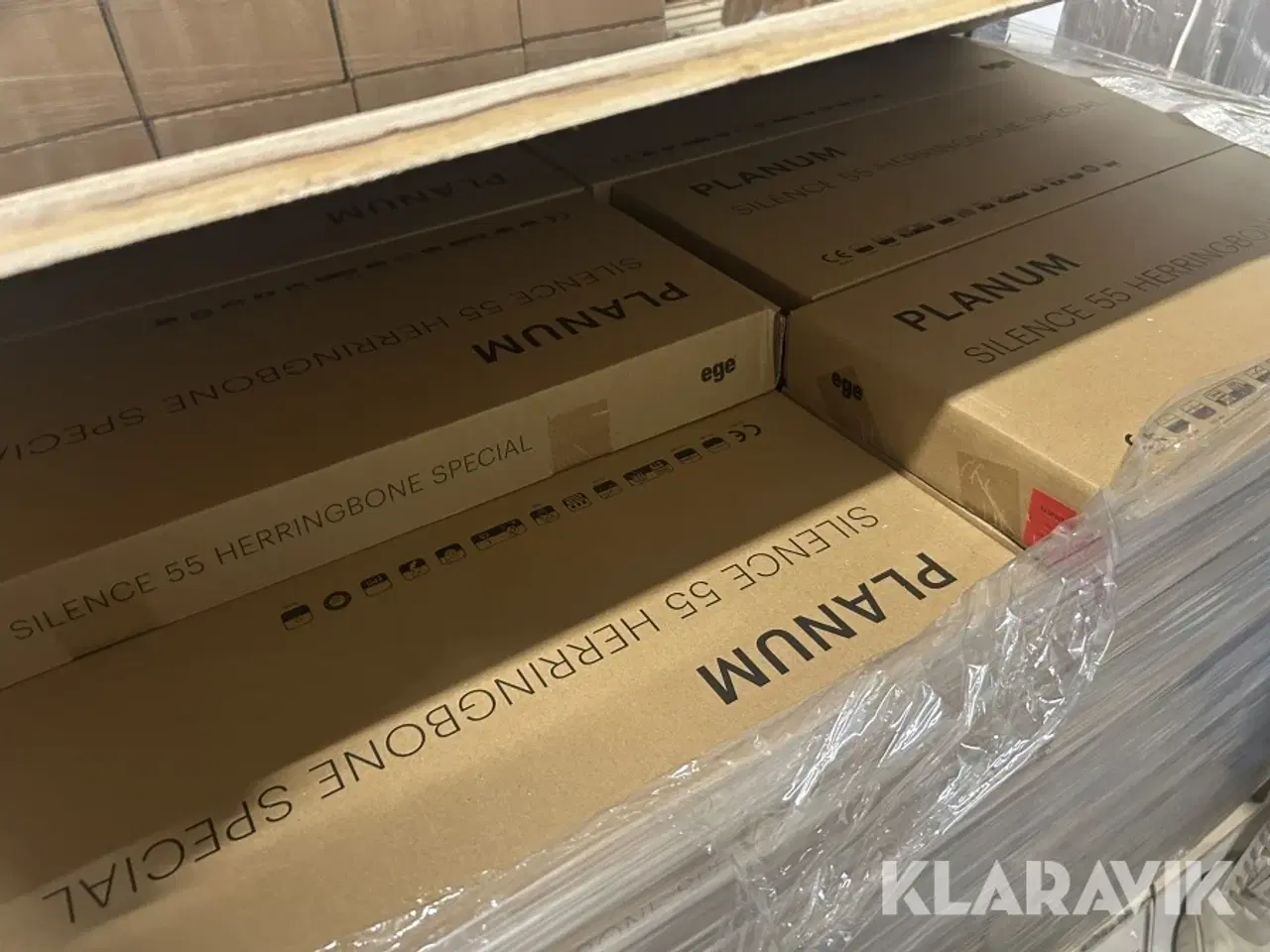 Billede 2 - Sildeben spc/vinyl gulv Ege Planen Silence 55 84m2