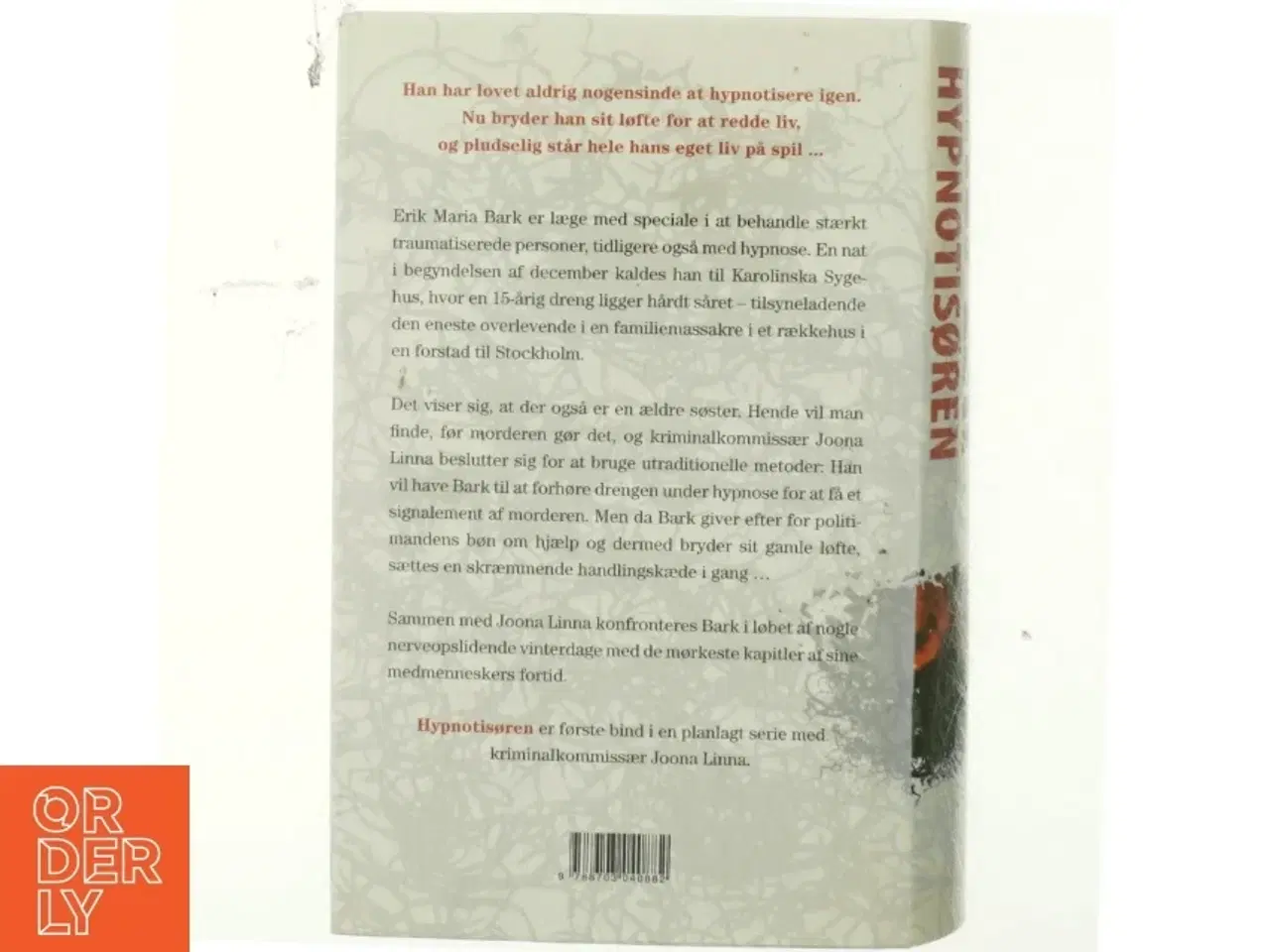 Billede 3 - Hypnotisøren : kriminalroman af Lars Kepler (Bog)