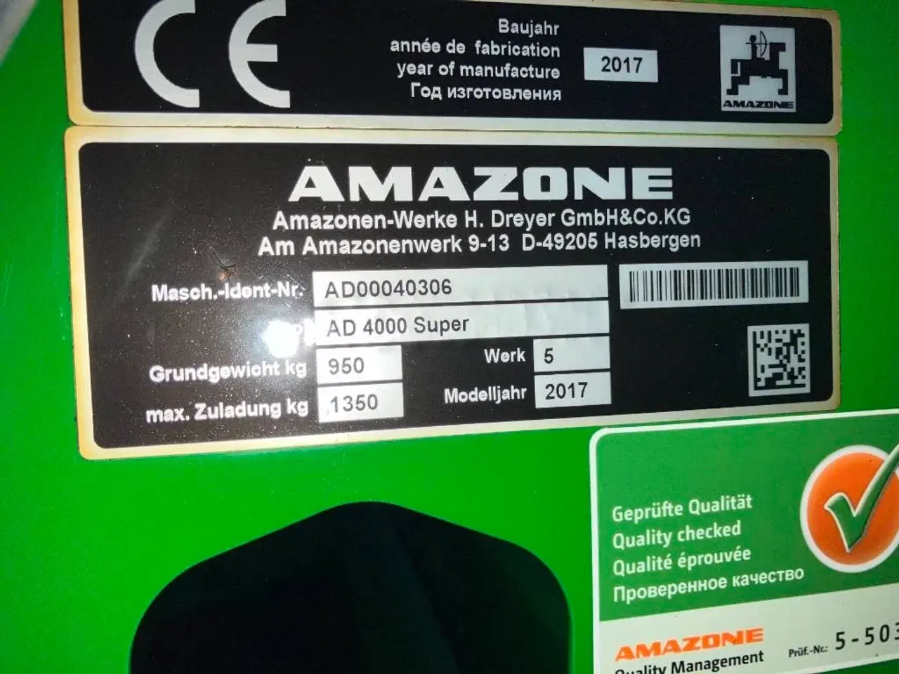 Billede 14 - Amazone AD 4000 SUPER