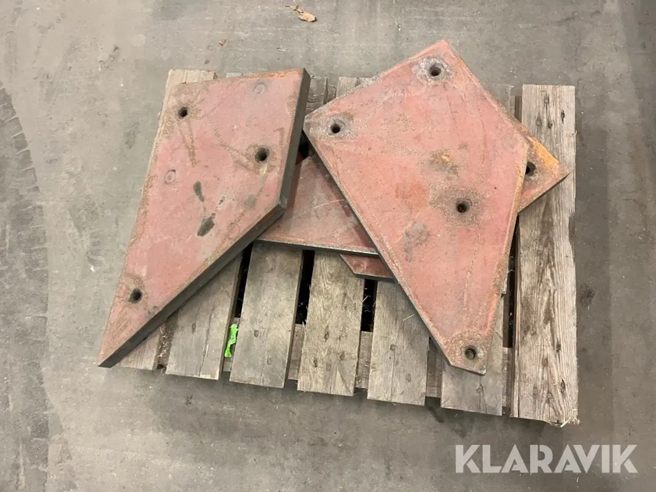 Billede 8 - Dele og sliddele til knuser Rubble Master RM 100 - 7 paller