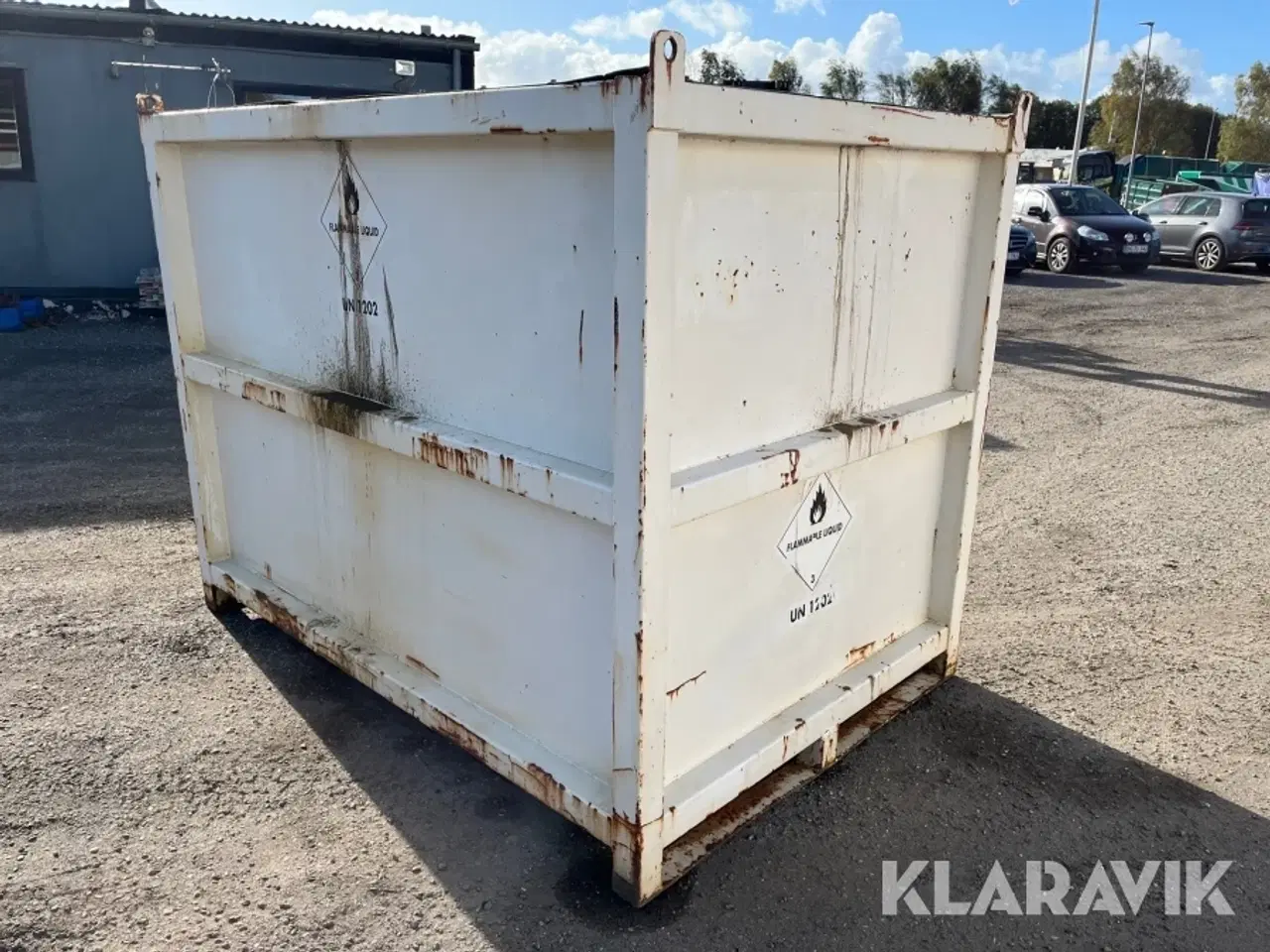 Billede 3 - Brændstoftank / buffertank Roug 2000 liter