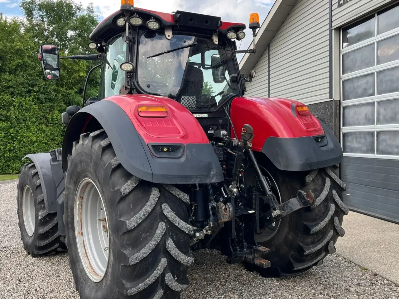 Billede 16 - Case IH Optum 300 CVX Med frontlift og læder kabine.