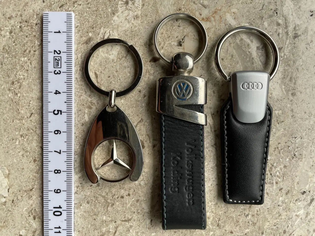 Billede 7 - VW nøglering i metal og læder