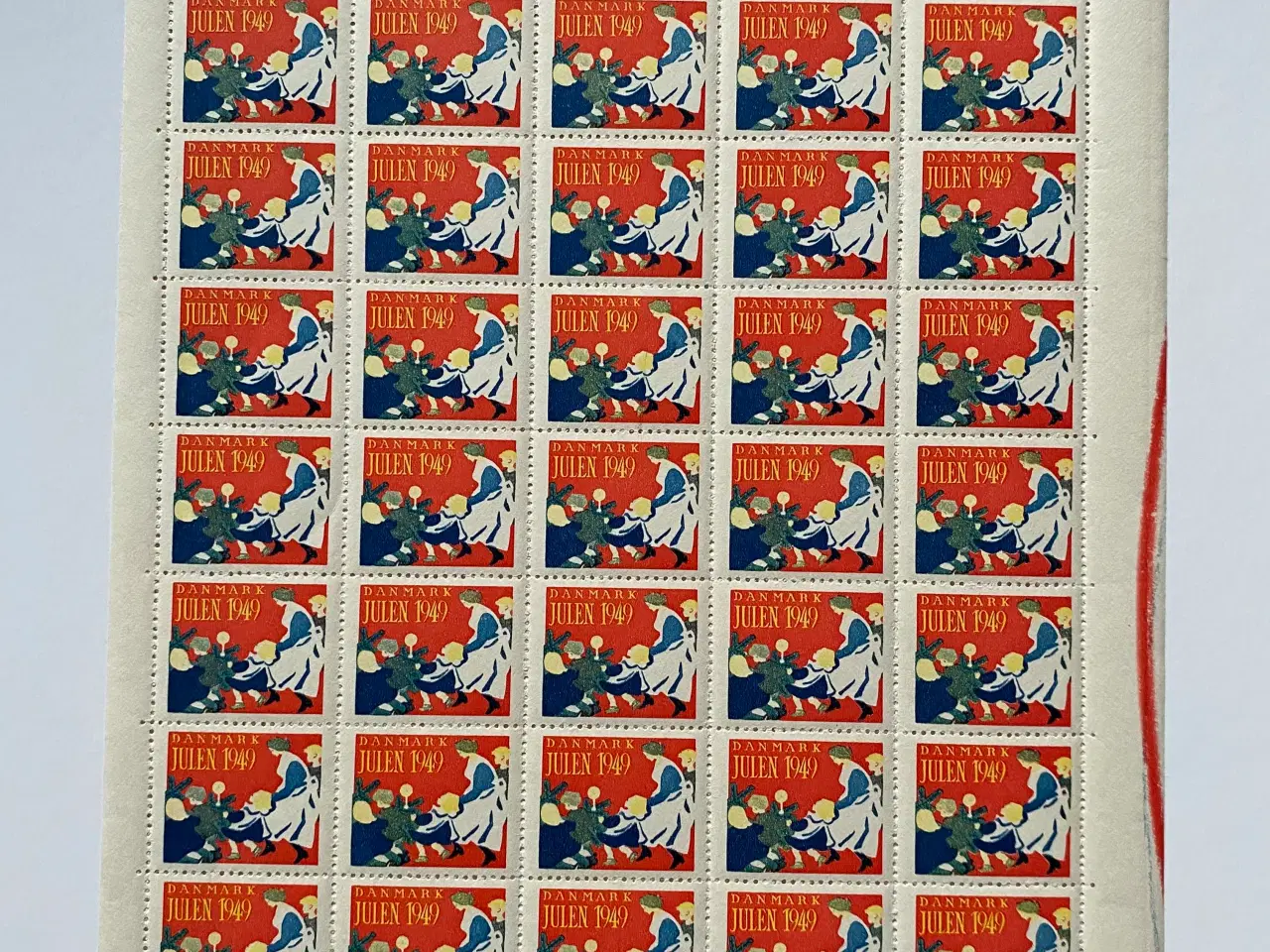 Billede 3 - Julemærker Danmark helark