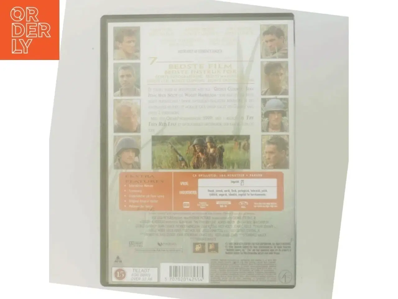 Billede 3 - The Thin Red Line - Den Tynde Røde Linie med George Clooney (DVD)