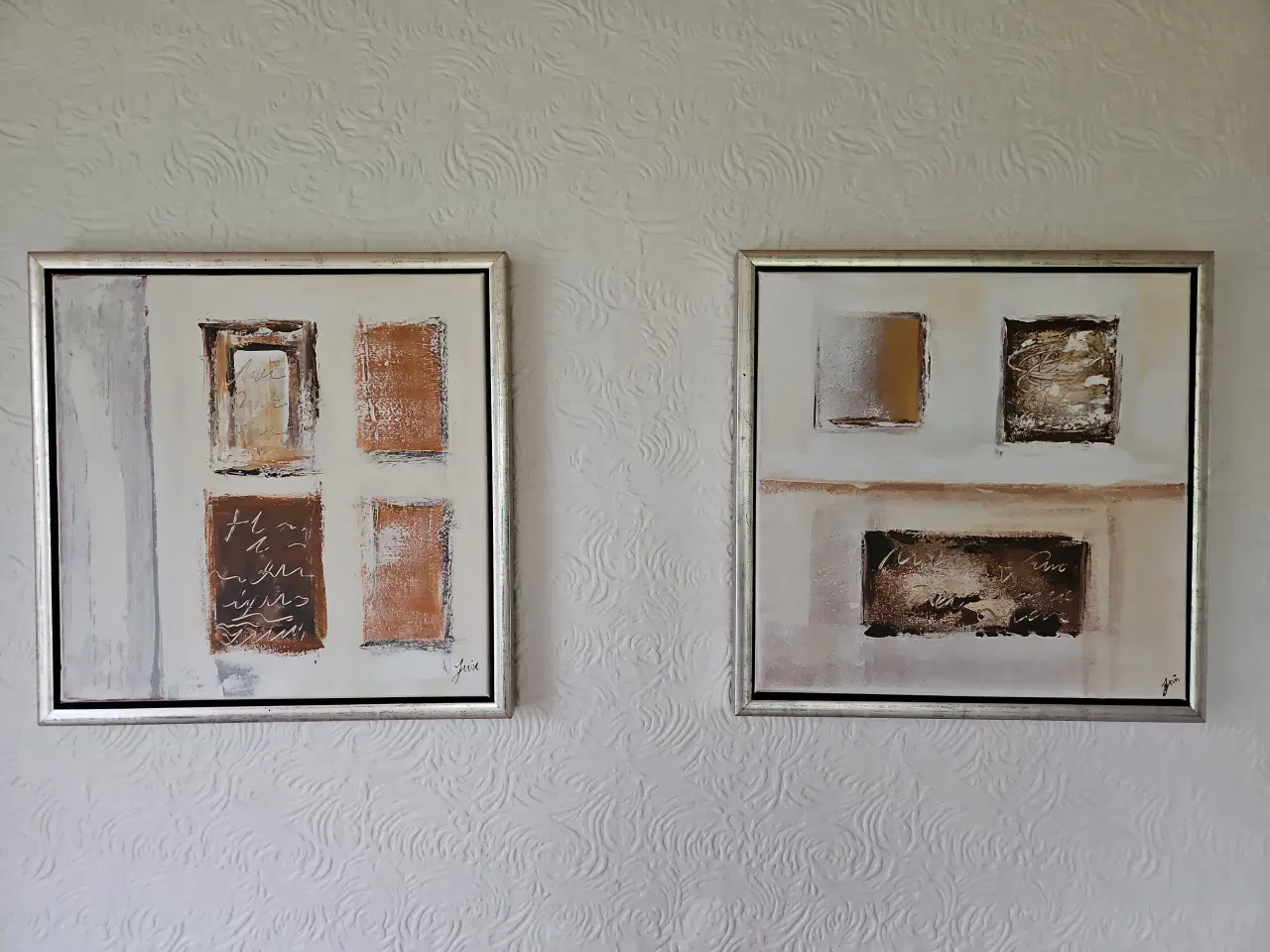 Billede 1 - Malerier 2 stk.